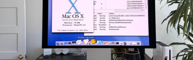 ‘Everything is magenta’: This wild hack got Mac OS X Cheetah working on a Nintendo Wii, and I can’t quite believe it
