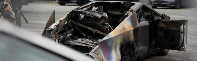 Suspected vandalism at Tesla dealerships has spanned at least a dozen states