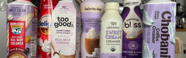 I tried 7 sweet-cream coffee creamers to find the best one, and there was a clear winner