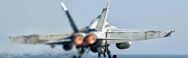A US Navy Super Hornet and Sea Hawk from the same aircraft carrier crashed 30 minutes apart in the South China Sea A US Navy Super Hornet and Sea Hawk from the same aircraft carrier crashed 30 minutes apart in the South China Sea