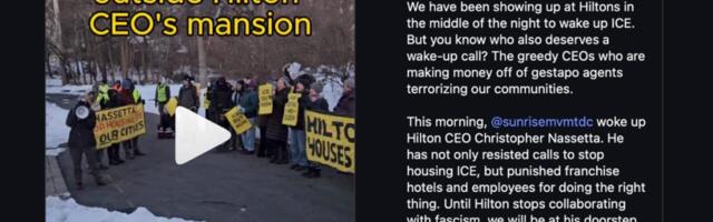 Activists Target Hilton CEO’s Home Over ICE Housing