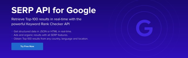 The Powerful SERP API in the market