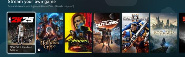 Xbox Game Pass Ultimate subscribers can now stream "select" games from their own library via Cloud Gaming