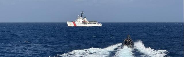 Coast Guard drug chases can run for miles, and they don't always end how they expect