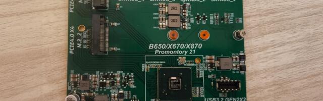 PCIe card housing AMD chipset unlocks more connectivity on any motherboard, including Intel models — or you can give any B650 motherboard the top-tier connectivity of X670