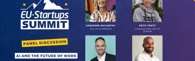 Meet the speakers joining the “AI and the Future of Work” panel at the EU-Startups Summit 2026!