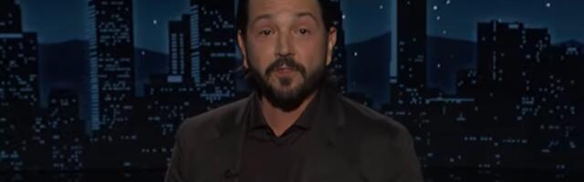 Diego Luna slams Trumps immigration policies while guest hosting for Kimmel