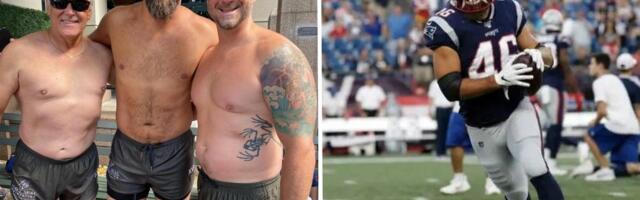 A former NFL champion shares his daily routine to stay fit at 37 — with open water swimming and 200 grams of protein a day