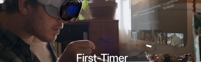 Apple Shares New 'First-Timer' Ad for Vision Pro