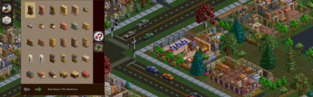 Metropolis 1998 lets you design every building in an isometric, pixel-art city