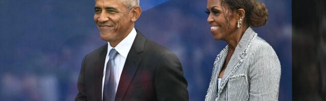 Michelle Obama says Barack Obama gave her the 'forward push' she didn't always have