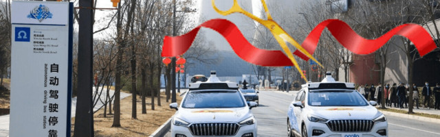Self-driving robotaxis are now an actual ‘thing’ in China