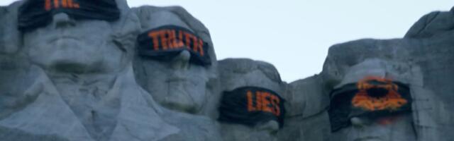 Call of Duty 2024's likely teaser site sets the mood by blindfolding Mount Rushmore