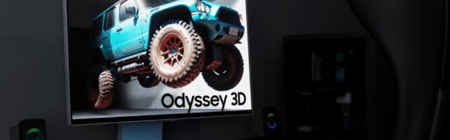 Samsung reveals Odyssey 3D monitor, which offers 3D gaming without any glasses