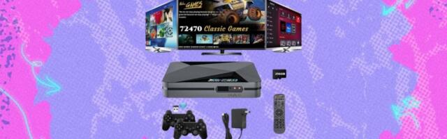 Score 1000s of retro games in this $90 console