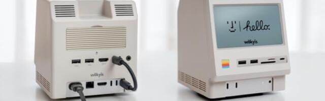 This must-have miniature Macintosh retro dock gives your M4 Mac Mini a 1980s makeover — equipped with a 5-inch HD display and M.2 NVMe SSD slot