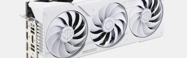 Asus Launches White GeForce RTX 4070 Ti TUF Gaming