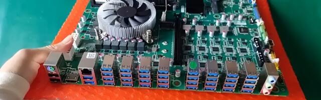 Custom Intel motherboards with a whopping 36 USB ports spotted online — extravagant connectivity offering fuels bot farm speculation