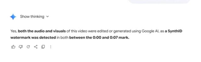 Gemini can now help you spot AI-generated videos
