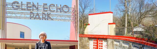 I explored an abandoned amusement park and found stunning art deco attractions and a thriving artists' hub