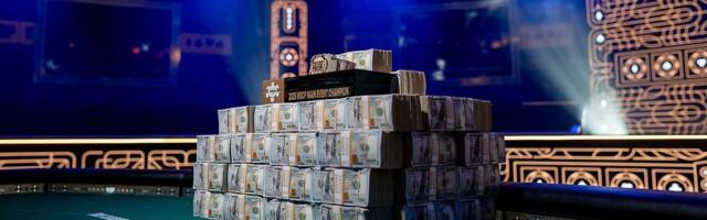 Celine Dion’s son is in the mix for $10 million World Series of Poker Main Event