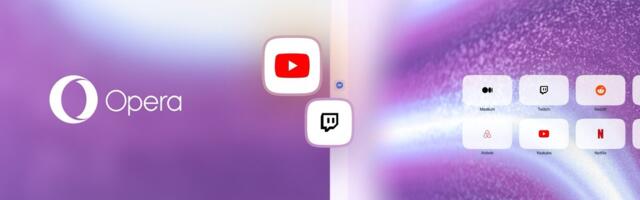 Opera One levels up video watching with a 500% volume booster, improved PiP, and sidebar streaming support