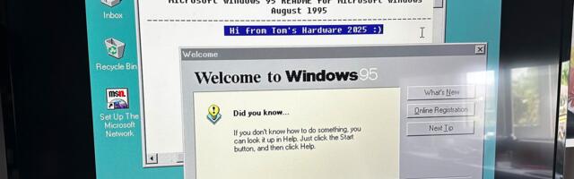 Get Linux on your ancient 486 Windows 95 desktop using WSL9x — very old Windows PCs can cooperatively run very modern Linux kernels