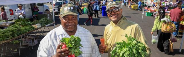 Tom Cloman remains a constant at ever-growing Richmond Farmers Market