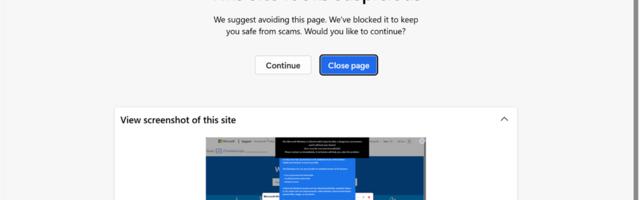 Microsoft is finally clamping down on scam attacks with new "scareware" sensor - here's what you need to know
