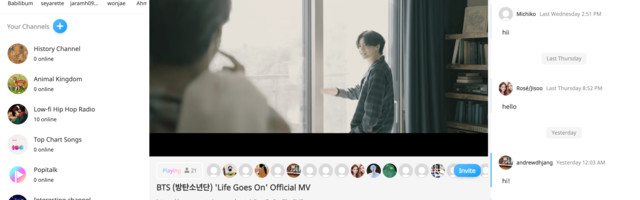 Popitalk – Watch together