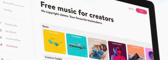 Uppbeat launches a freemium music platform aimed at YouTubers