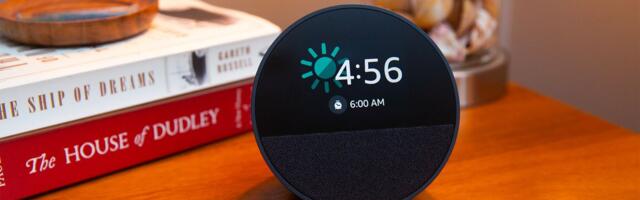 Amazon’s Echo Spot alarm clock is on sale with a free color smart bulb