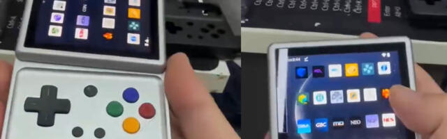 ANBERNIC’s screen-flipping handheld appears in new videos