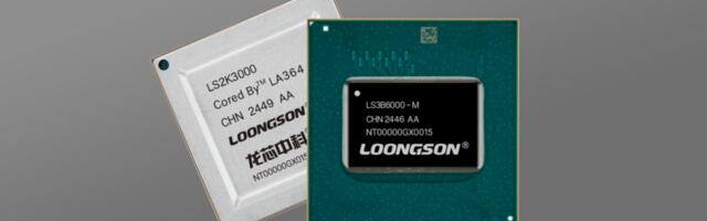 Chinese chipmaker Loongson's new laptop and industrial chips have higher core counts, better GPU