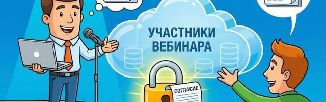 Совместный вебинар двух компаний: как правильно собирать ПДн участников