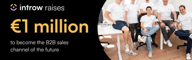Introw raises €1M to boost AI-driven sales solutions