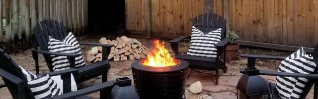 Fend off the End of Summer With a Smokeless Fire Pit for $100 off