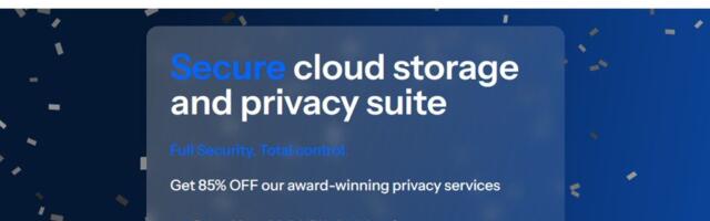 Internxt is my favorite secure cloud storage provider - and there's a giant Black Friday sale