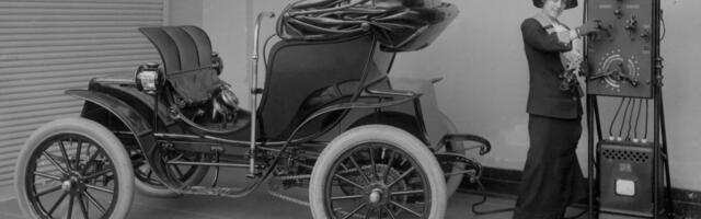 These Early 1900s EV Charging Stations Look Strangely Modern