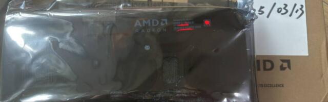 Leaked images of an AMD GPU have me wishing it was real