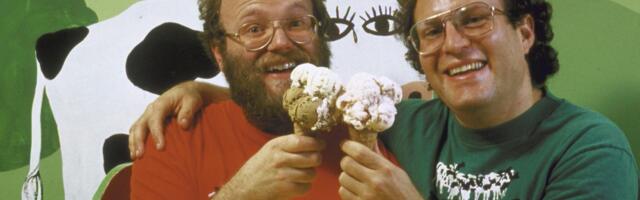 Here’s how Ben & Jerry’s founding duo built an ice cream empire from an old gas station