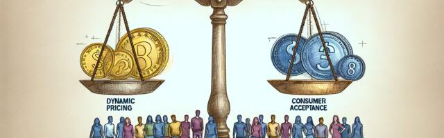 Balancing dynamic pricing and consumer acceptance