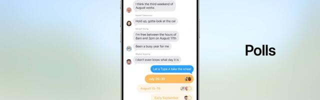 iOS 26: Create Polls in the Messages App