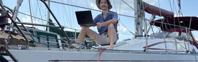I left the US and work remotely from a boat in Southeast Asia. My hours are 9 p.m. to 5 a.m., but I still have time for adventures.