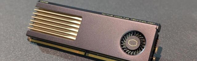 Cooler Master is bringing active cooling to DDR5 RAM, promising up to 15-degree temperature drops — 'MasterDIMM' combines G.SKILL memory with a built-in fan, kits run up to 128GB