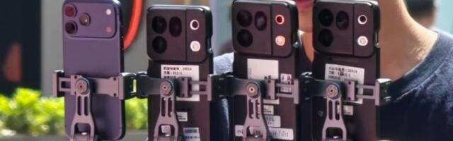 Oppo Find X10 family is being tested against the iPhone 17 Pro, live shots prove