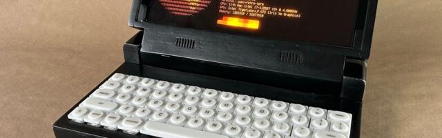 Rasti laptop inspired by sci-fi classic 'Aliens' -- uses Framework motherboard and 3D printed chassis
