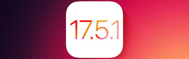 Apple Releases iOS 17.5.1 With Fix for Reappearing Photos Bug