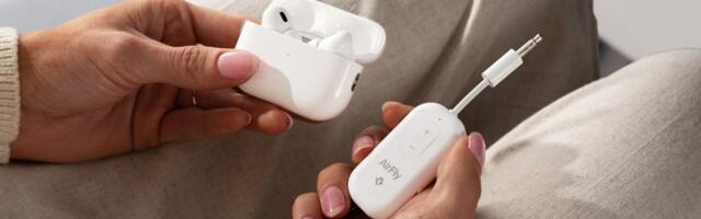 AirFly’s wireless headphone dongle adds volume controls and better sound