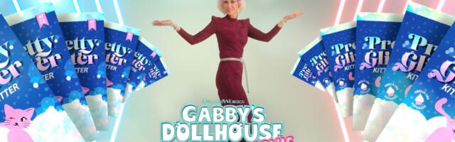 Why is Kristen Wiig selling glitter kitty litter?
